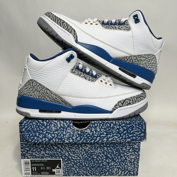 Nike Air Jordan 3 Retro “Wizards/Blue White Copper” 2024